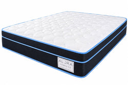 Alora Hybrid Ice Mattress with blue trim