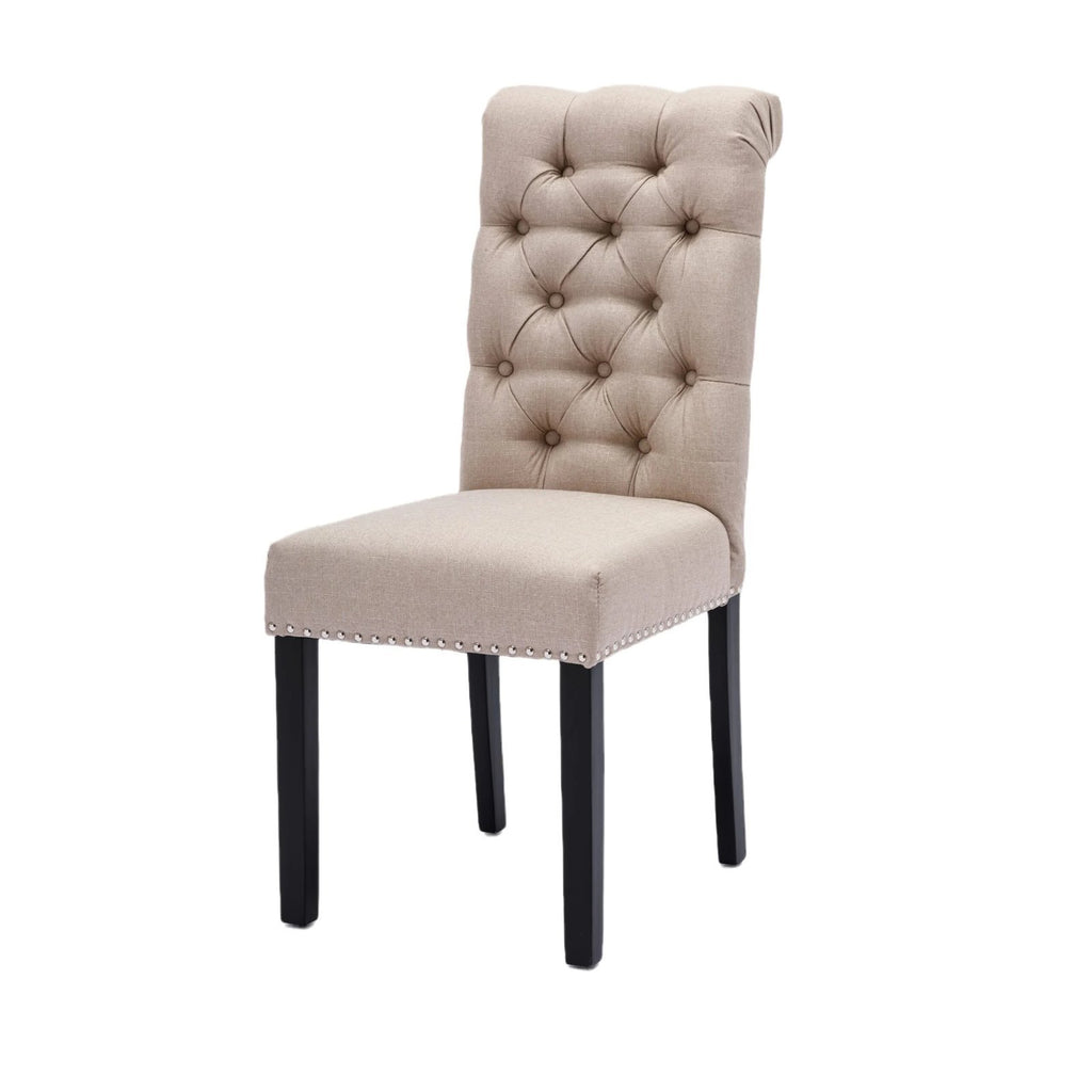 Honey Dining Chair with Wooden Legs