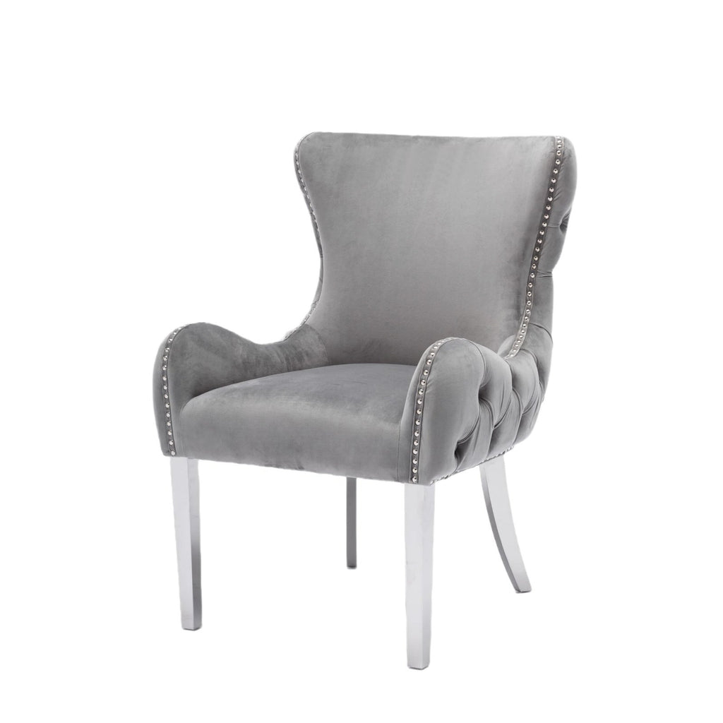 Royal Dining Chair – Silver