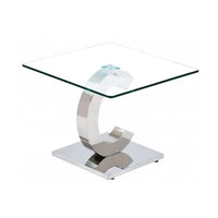 Table de bout CeeCee argent