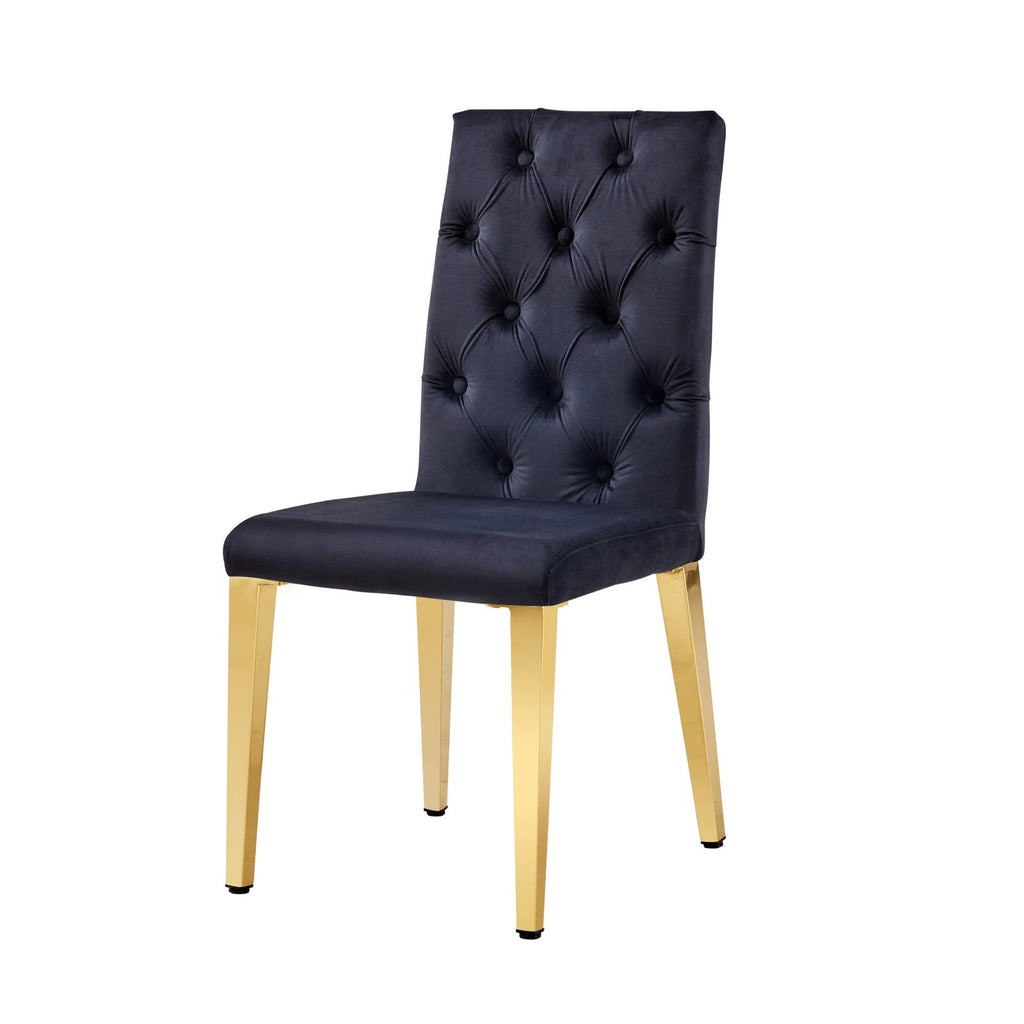 Roma Dining Chair – Gold