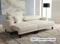 Live Oak 2507 Reversible Corduroy Pull-Out Sofa Bed - Cream