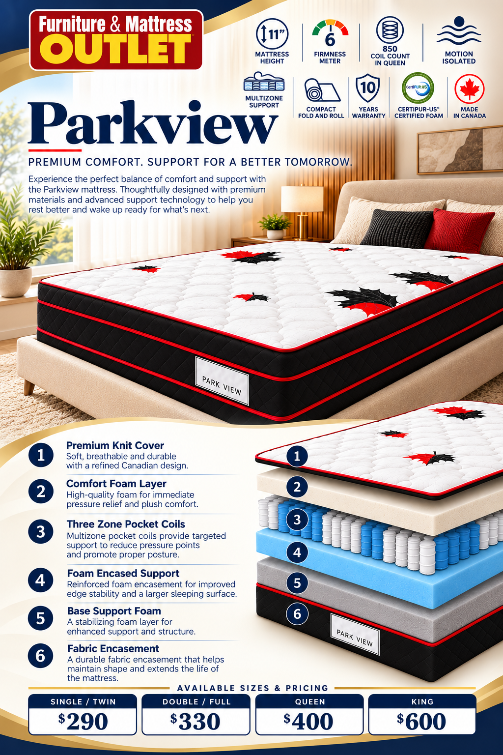 Parkview Hybrid Mattress