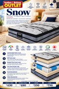 Snow Hybrid Mattress